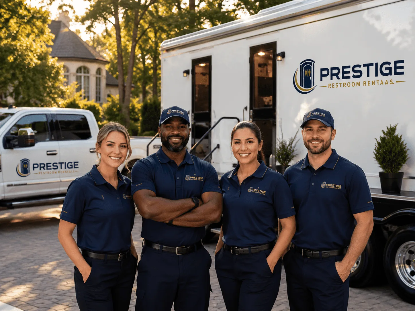 Trusted Luxury Portable Restrooms company in Wishon, CA